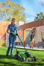 POWERALL 48V (24V x 2) Rasenmäher 41cm - Ohne Akku