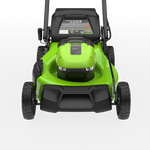 POWERALL 48V (24V x 2) Rasenmäher 51cm mit Radantrieb - 2x 6Ah Akkus