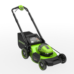 POWERALL 48V (24V x 2) Rasenmäher 51cm mit Radantrieb - 2x 6Ah Akkus