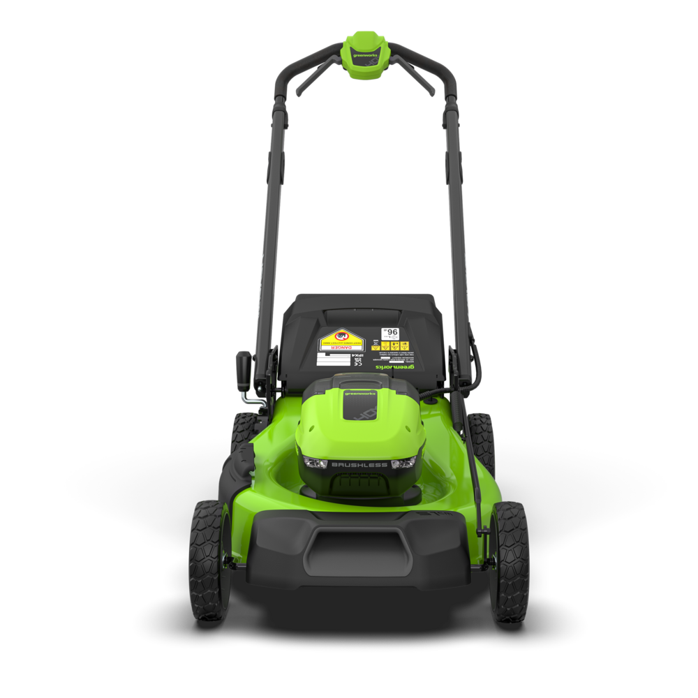 40V Rasenmäher 51cm mit Radantrieb - 2x 5Ah Akkus