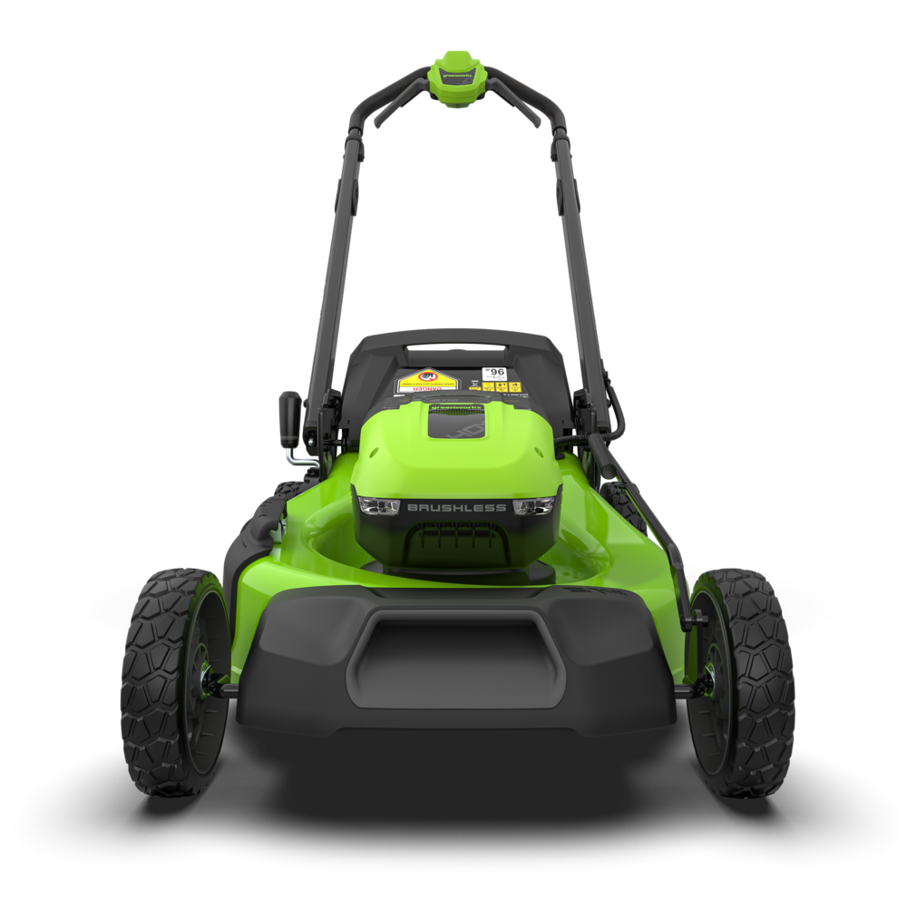 40V Rasenmäher 51cm mit Radantrieb - 2x 5Ah Akkus