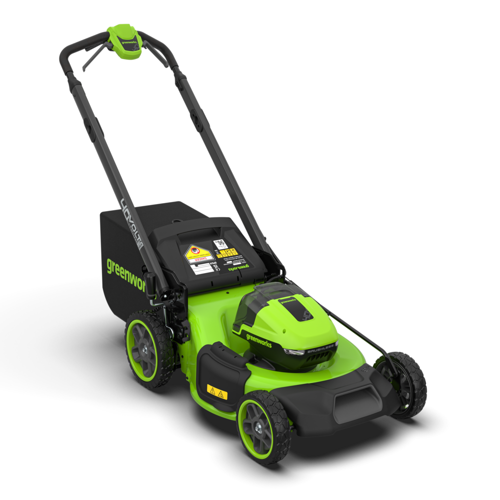 40V Rasenmäher 51cm mit Radantrieb - 2x 5Ah Akkus