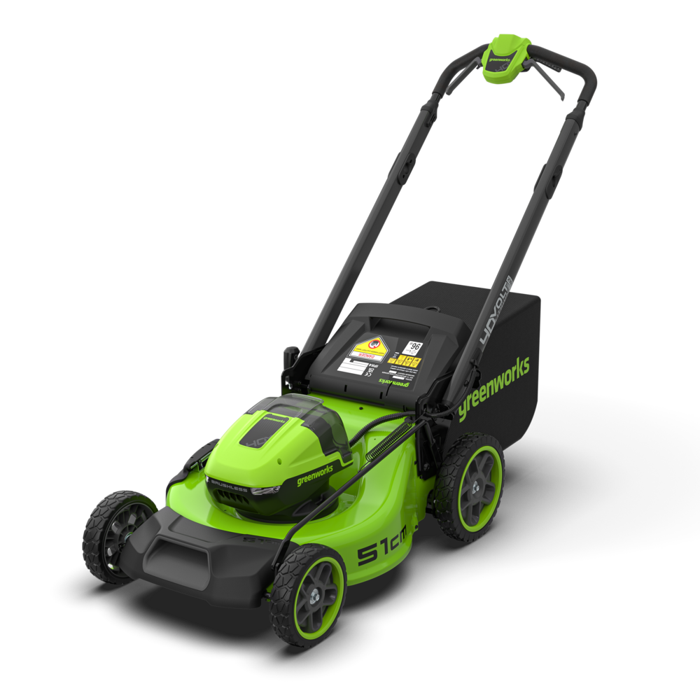40V Rasenmäher 51cm mit Radantrieb - 2x 5Ah Akkus