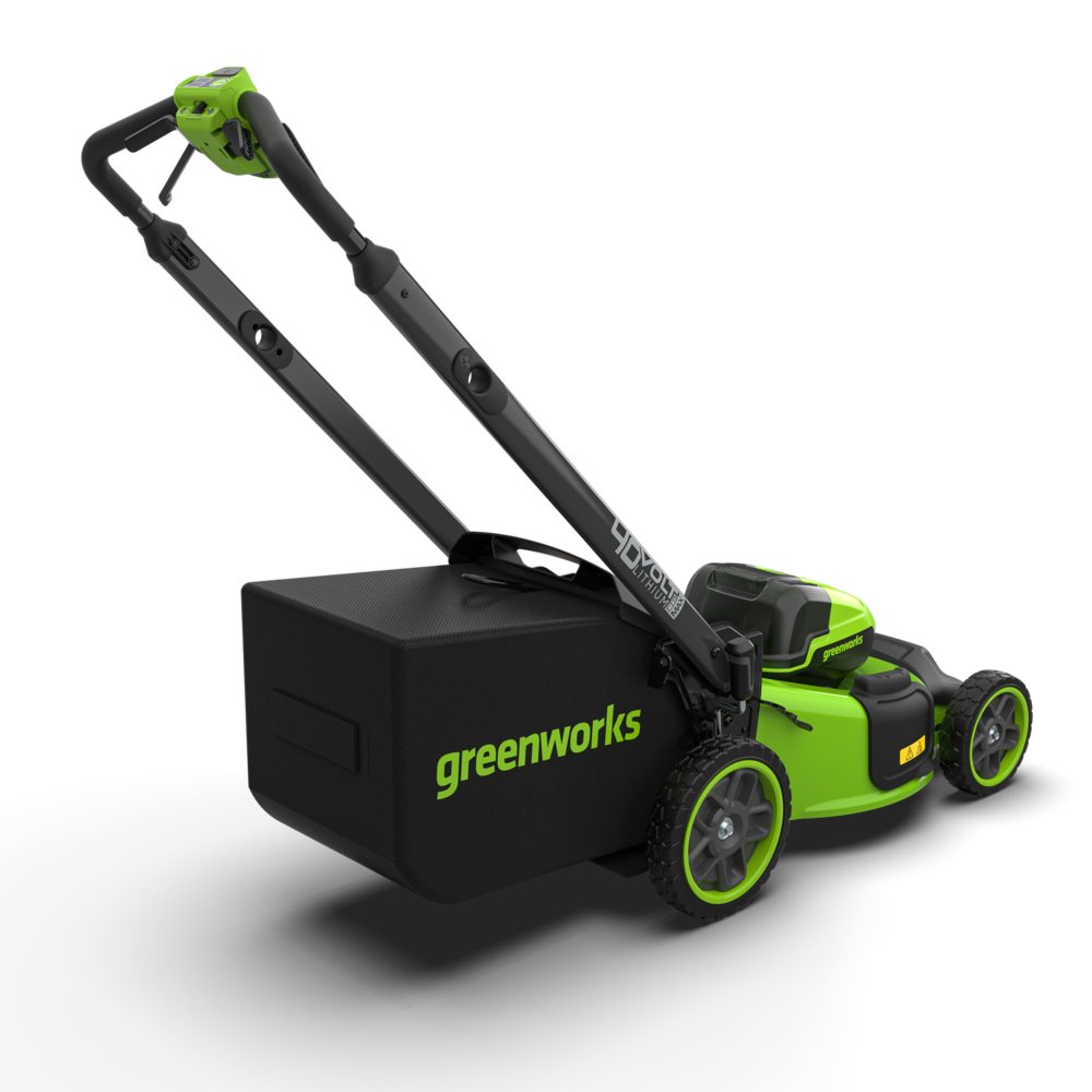 40V Rasenmäher 51cm mit Radantrieb - 2x 5Ah Akkus