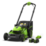 40V Rasenmäher 51cm mit Radantrieb - 2x 5Ah Akkus