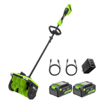 48V (24V x 2) Schneefräse – 2x 4Ah Akku