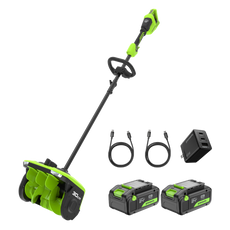 48V (24V x 2) Schneefräse – 2x 4Ah Akku