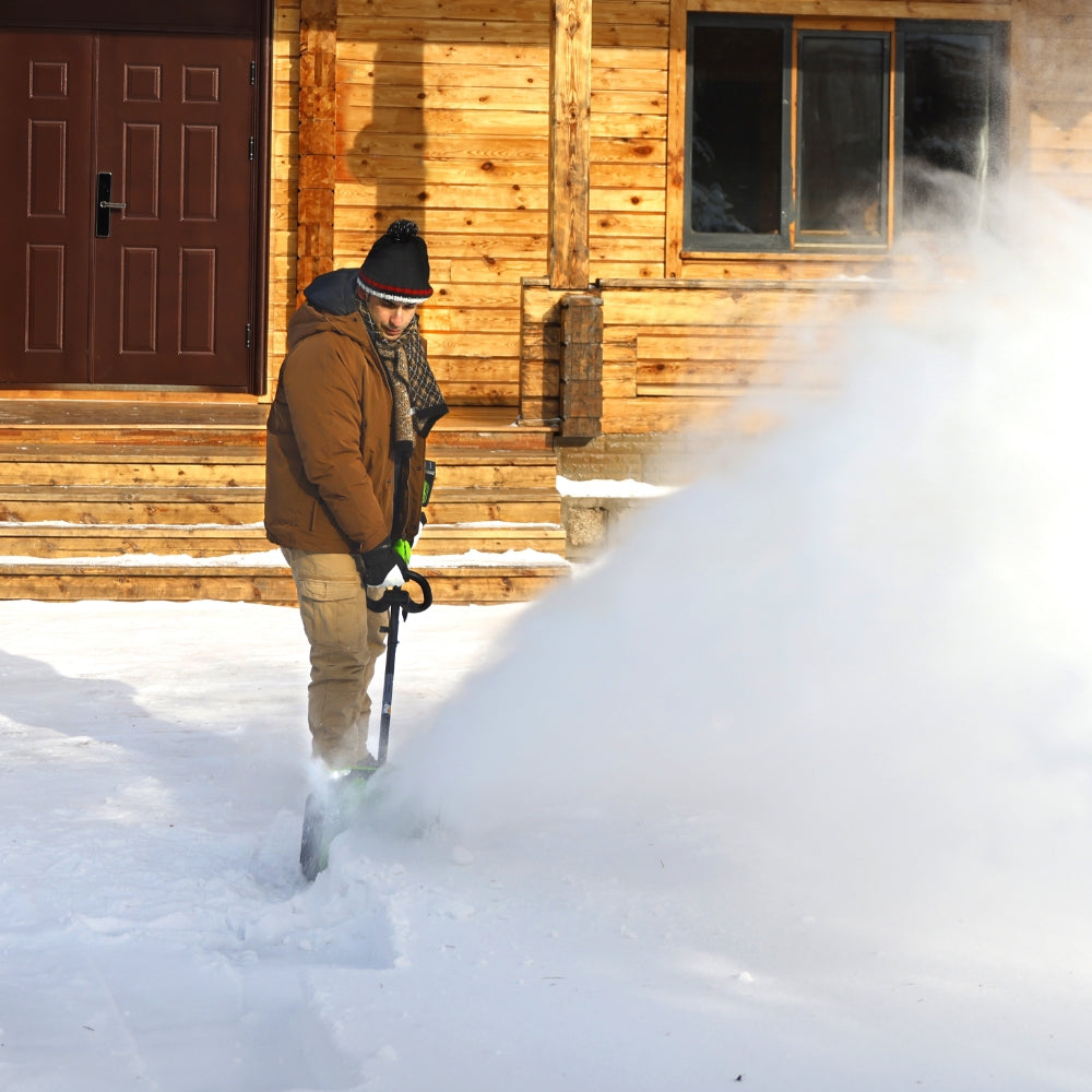 48V (24V x 2) Schneefräse – 2x 4Ah Akku